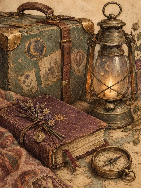 Bohemian Spooky Travelers Pages