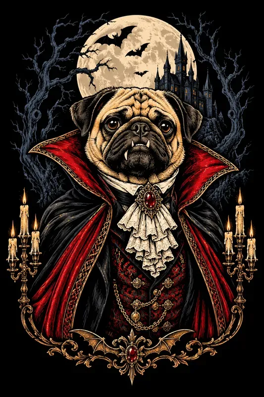 Halloween Pet Tshirt Vectors