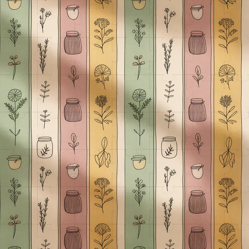 Cute Striped Seamless Patterns
