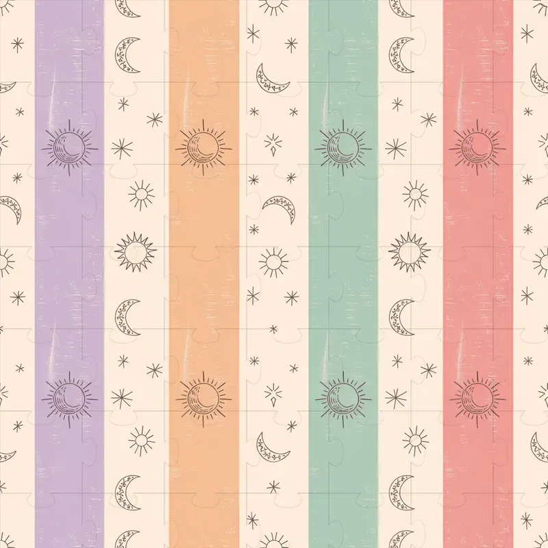 Cute Striped Seamless Patterns