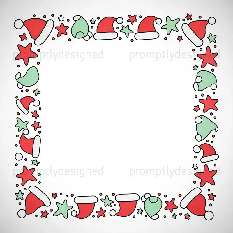 Playful Christmas Sticky Note Designs
