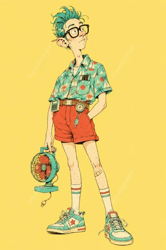 Nerdy Summer Characters