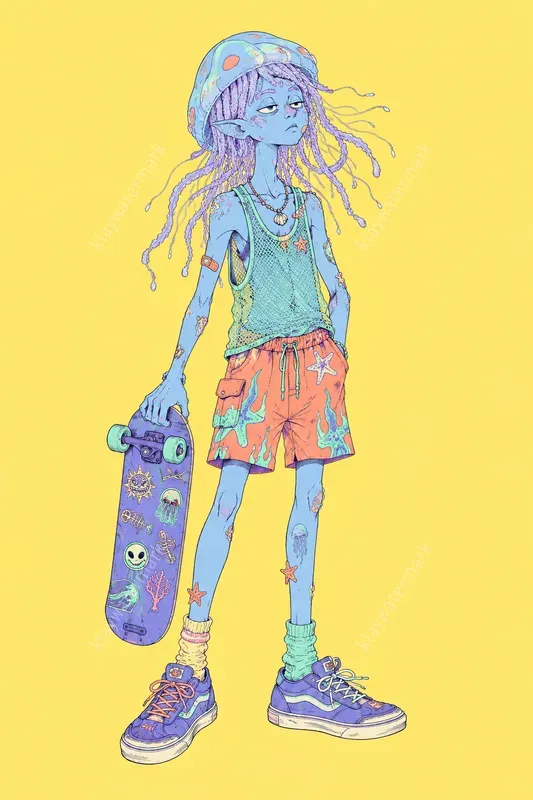 Nerdy Summer Characters