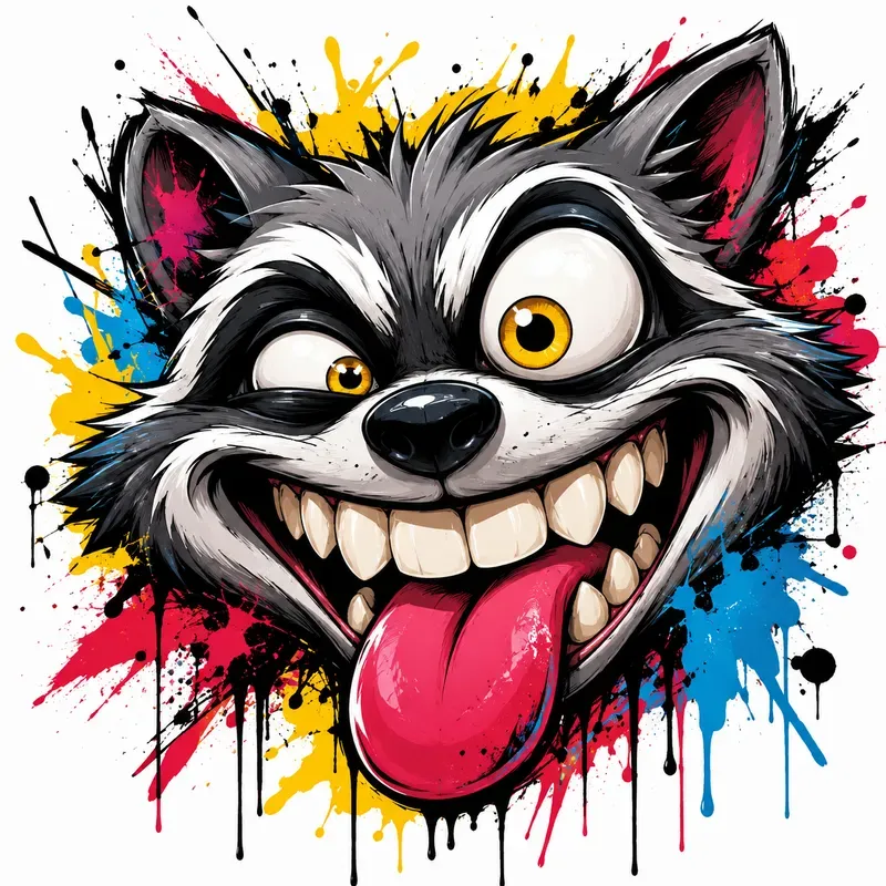 Graffiti Cartoon Face Portrait Generator