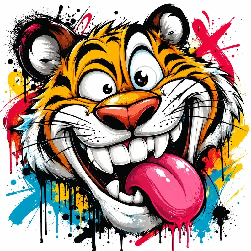 Graffiti Cartoon Face Portrait Generator