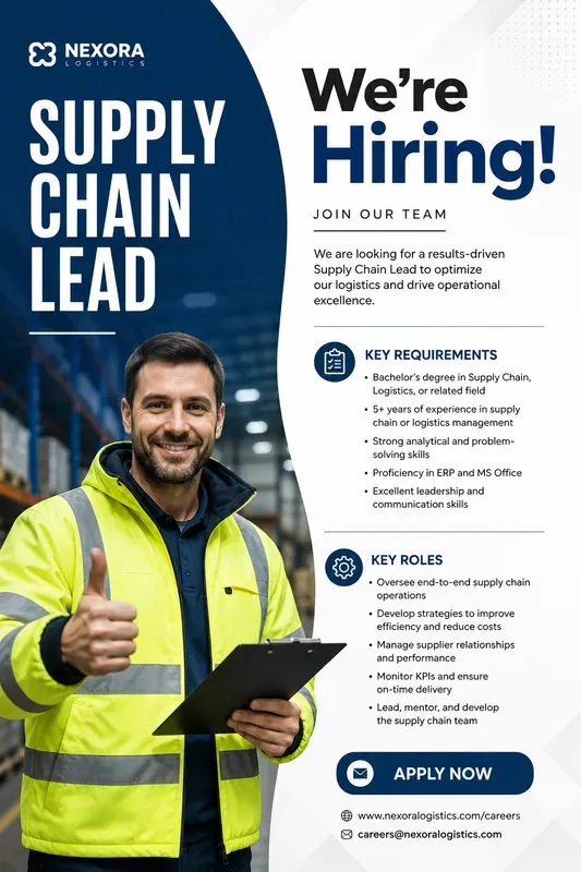 Modern Corporate Hiring Posters