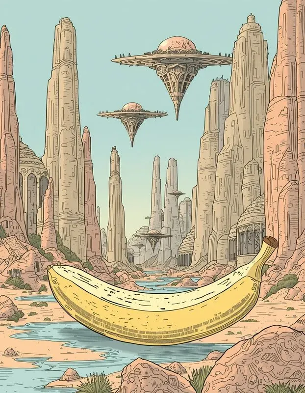 Moebius Surrealist Scifi