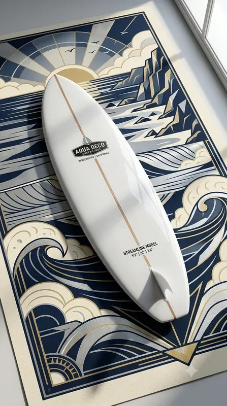 Fine Art Deco Ocean Product Layouts