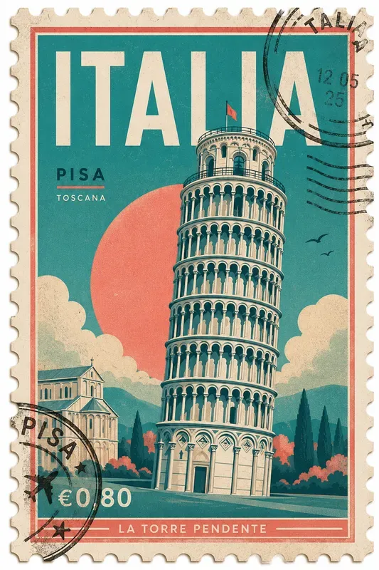 Vintage Travel Stamp Vectors