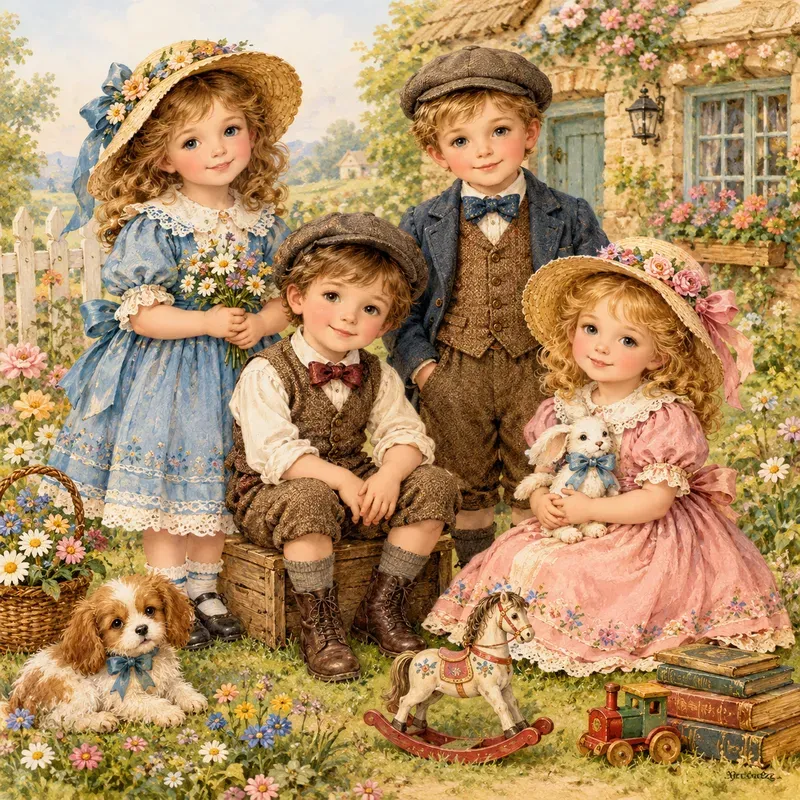 Vintage Children