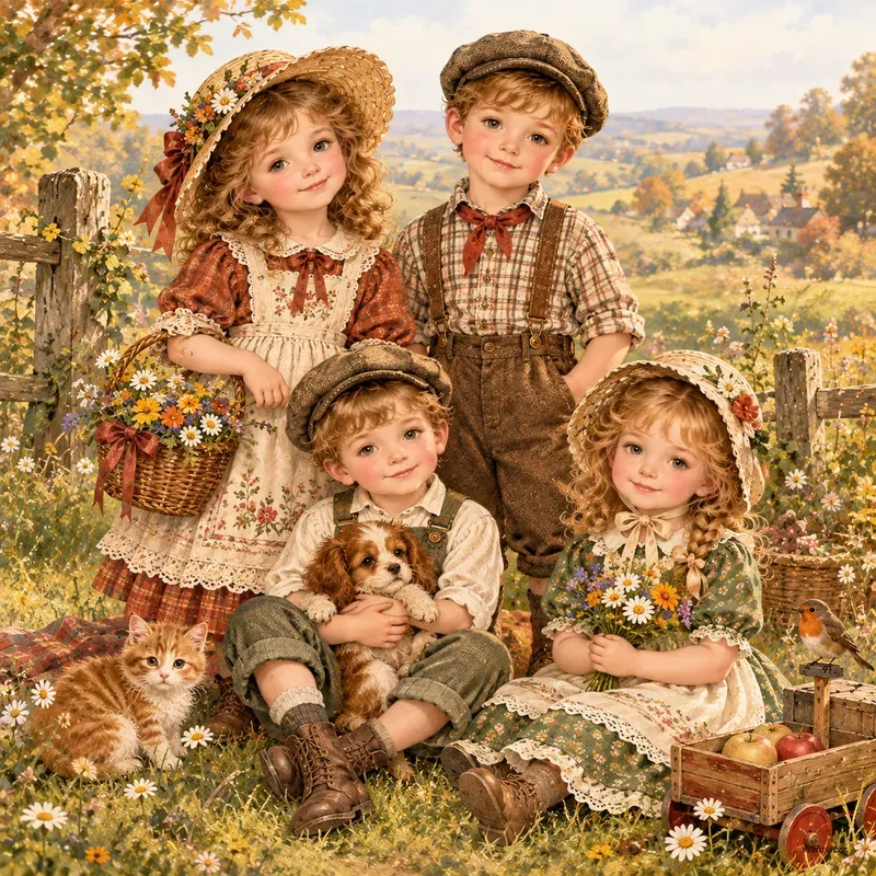 Vintage Children