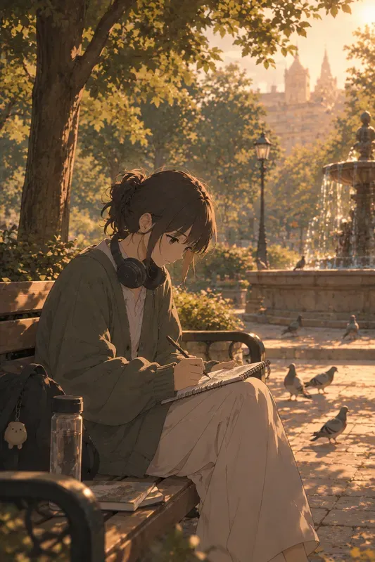 Nostalgic Anime Sliceoflife Portraits