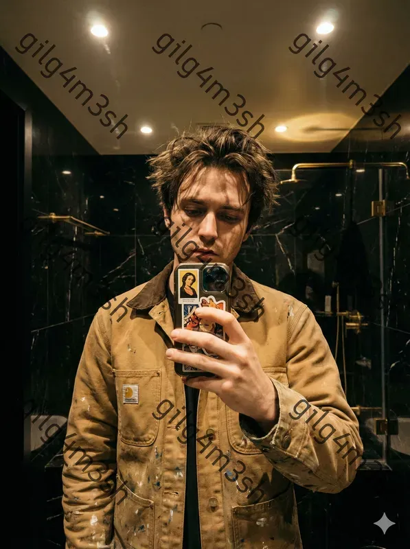 Moody Mirror Selfie Portraits