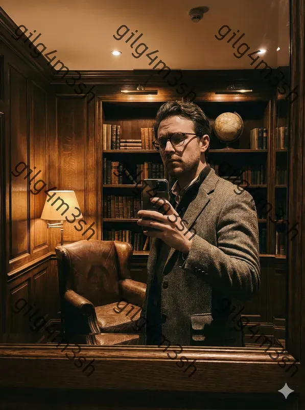 Moody Mirror Selfie Portraits