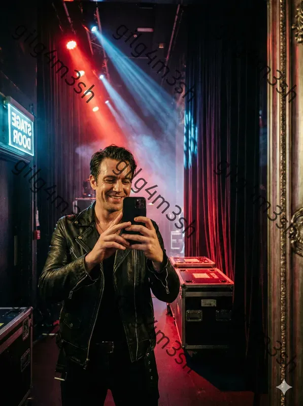 Moody Mirror Selfie Portraits