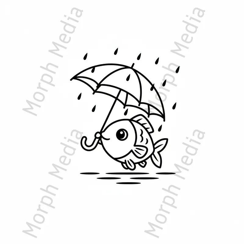 Minimal Line Art Character Illustrations