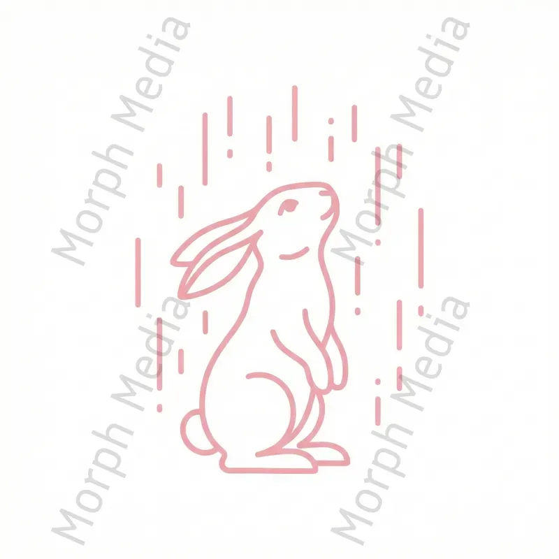 Minimal Line Art Character Illustrations