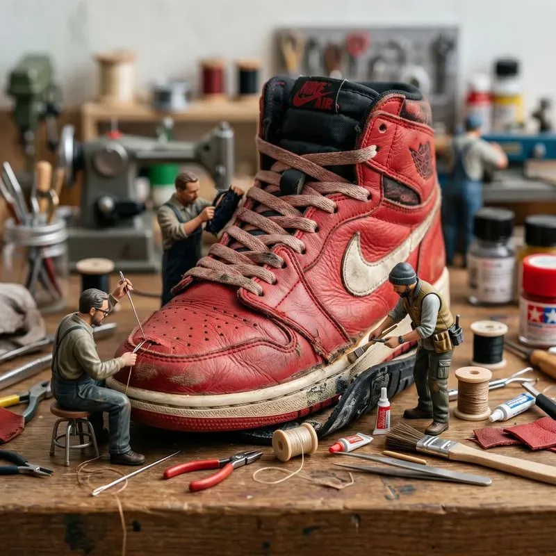 Tiny Sneaker Cleaning Macros