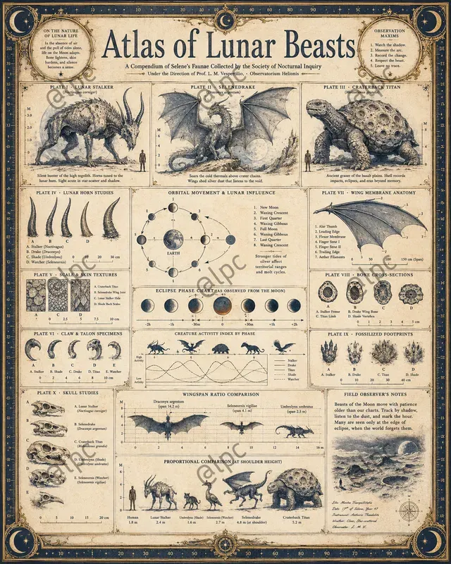 Vintage Science Atlases