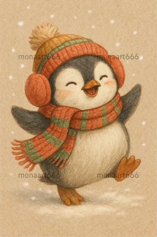 Cozy Winter Whimsy Illustrations
