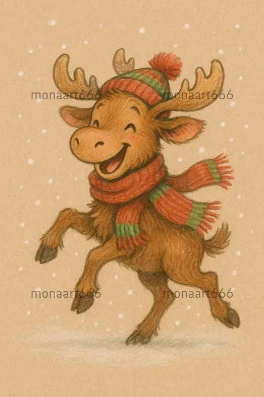 Cozy Winter Whimsy Illustrations