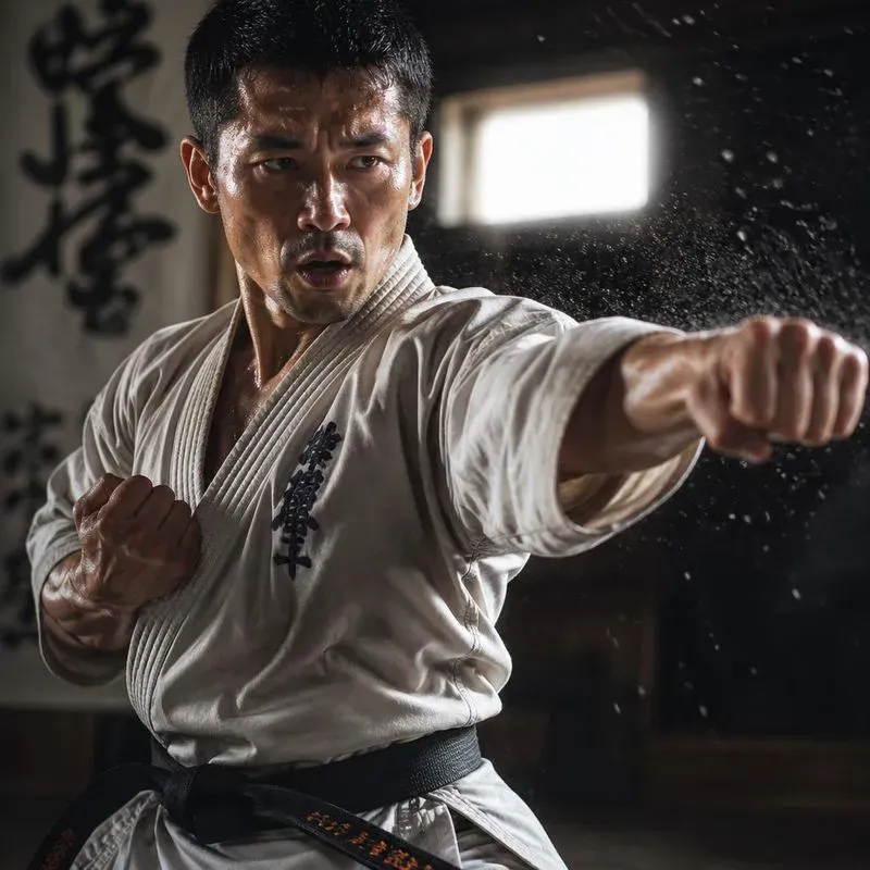 Cinematic Martial Art Portrait Pros
