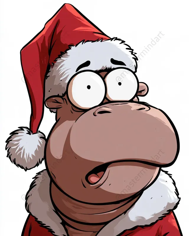 Christmas Animal Stickers
