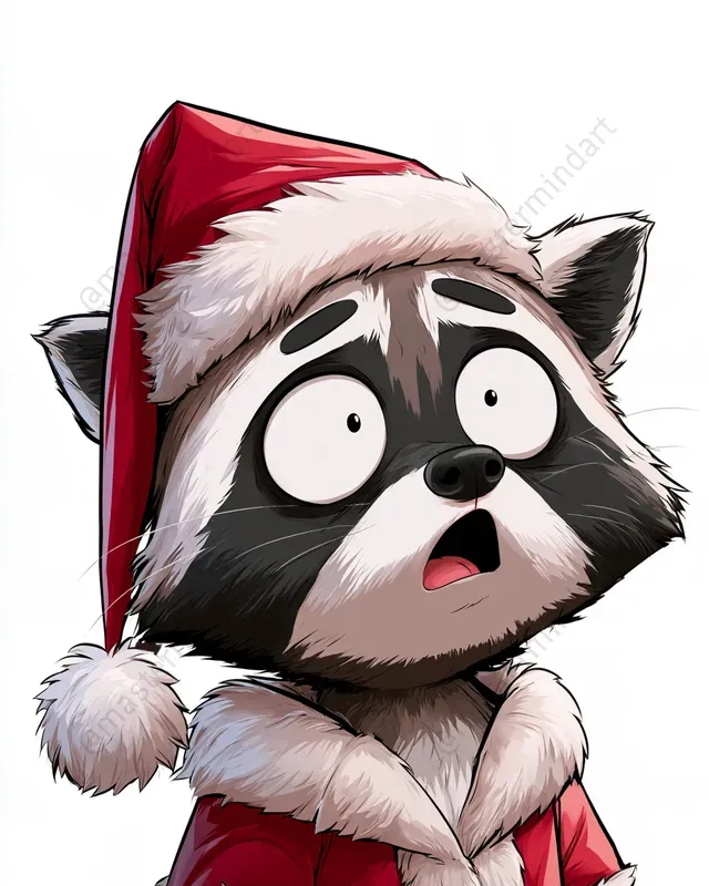 Christmas Animal Stickers
