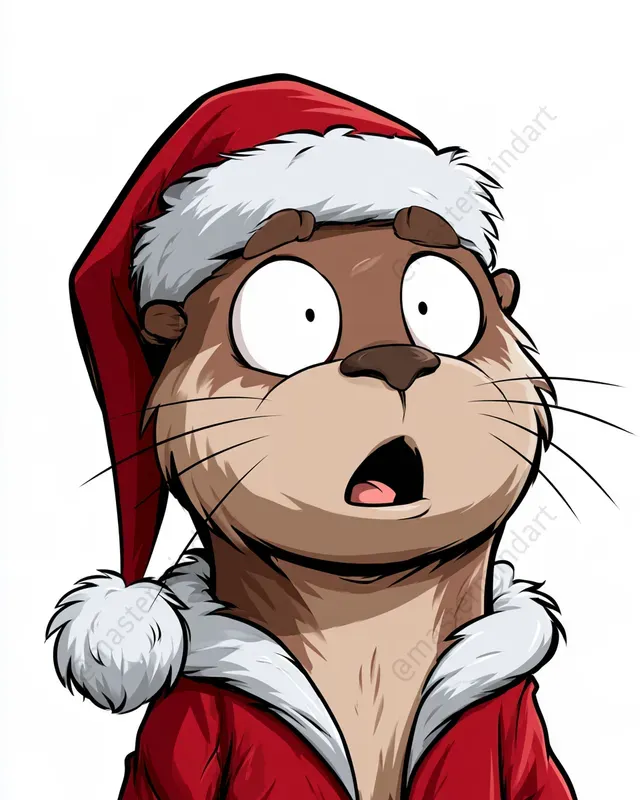 Christmas Animal Stickers