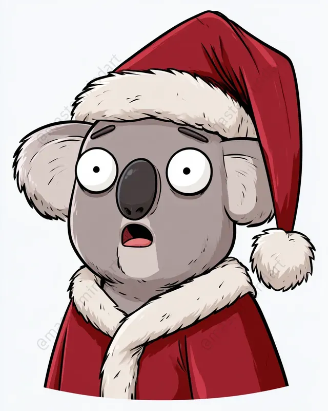 Christmas Animal Stickers