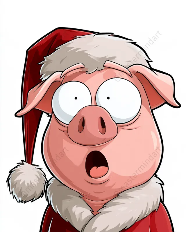 Christmas Animal Stickers