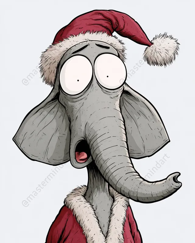 Christmas Animal Stickers