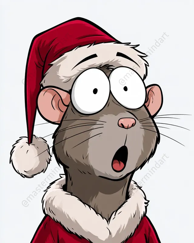 Christmas Animal Stickers