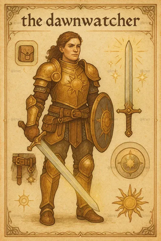 Fantasy Ttrpg Character Sheets