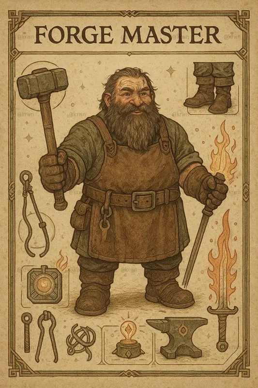 Fantasy Ttrpg Character Sheets