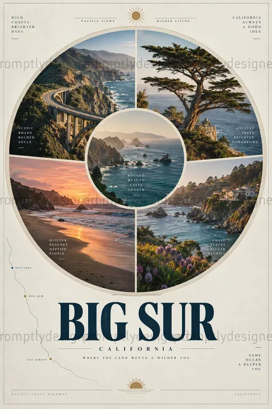 Contemporary Travel Photo Posters