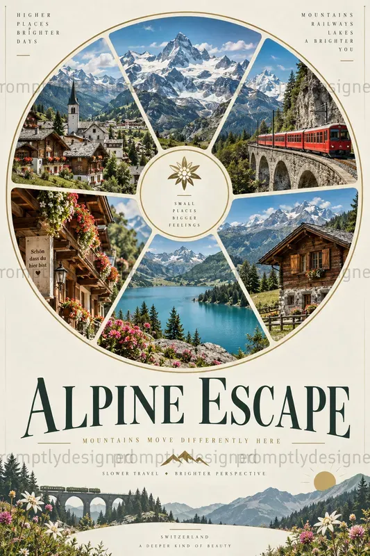 Contemporary Travel Photo Posters