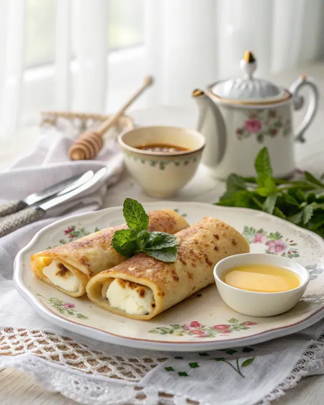 Crispy Slavic Blini