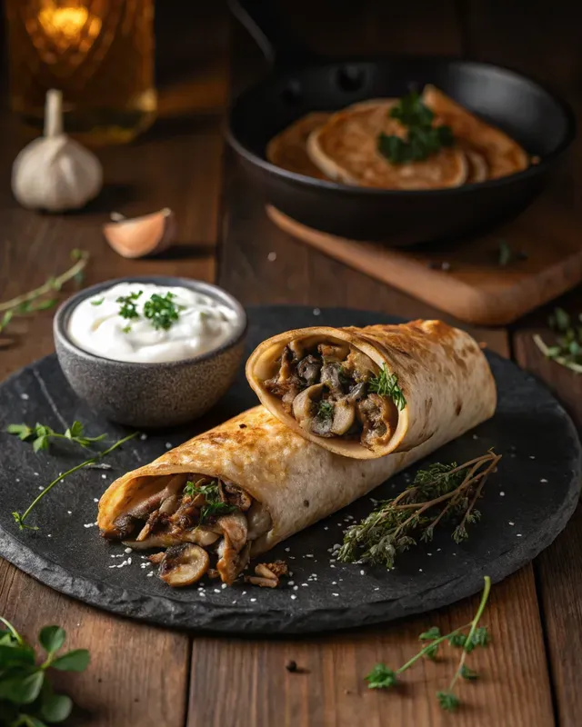 Crispy Slavic Blini