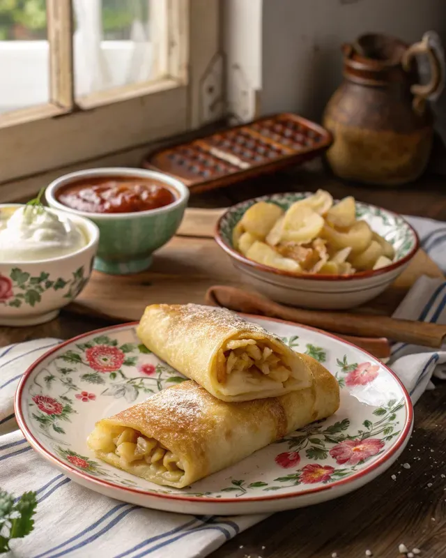 Crispy Slavic Blini