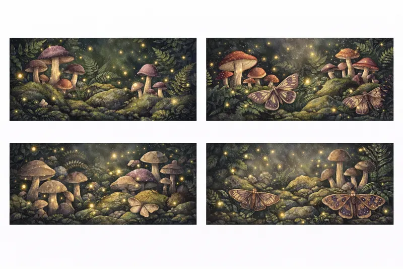 Desk Mat Pod 4 Themed Wide Designs
