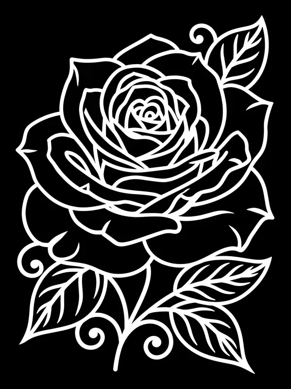 Black Background Coloring Book Pages