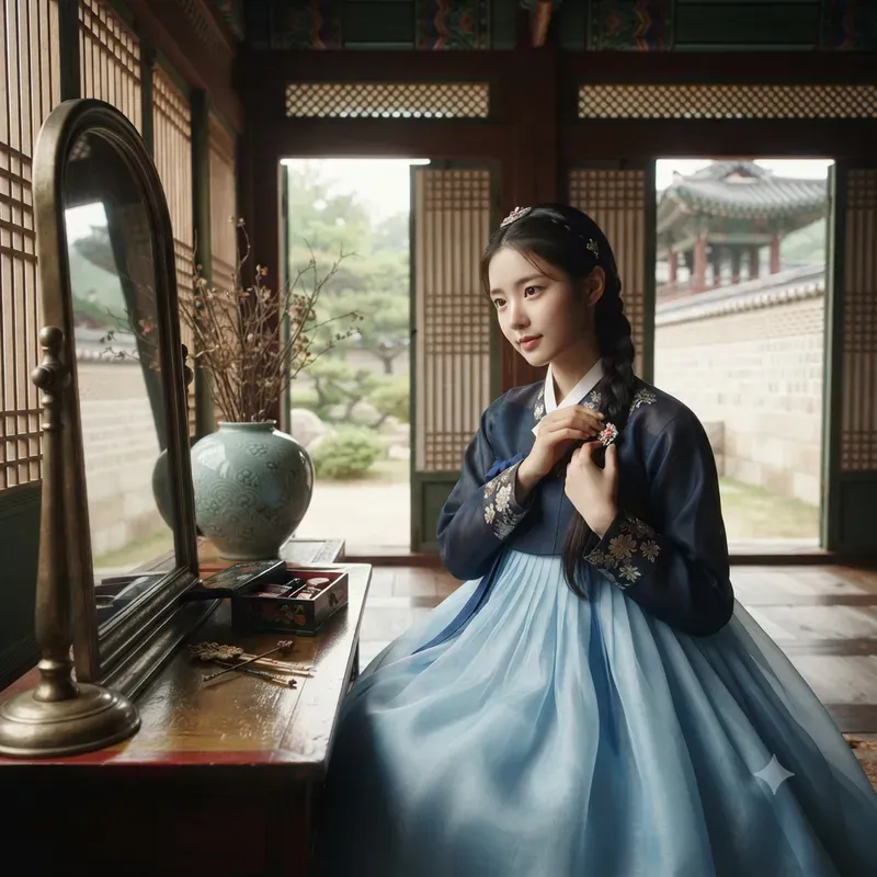 Cinematic Korean Hanbok Portraits