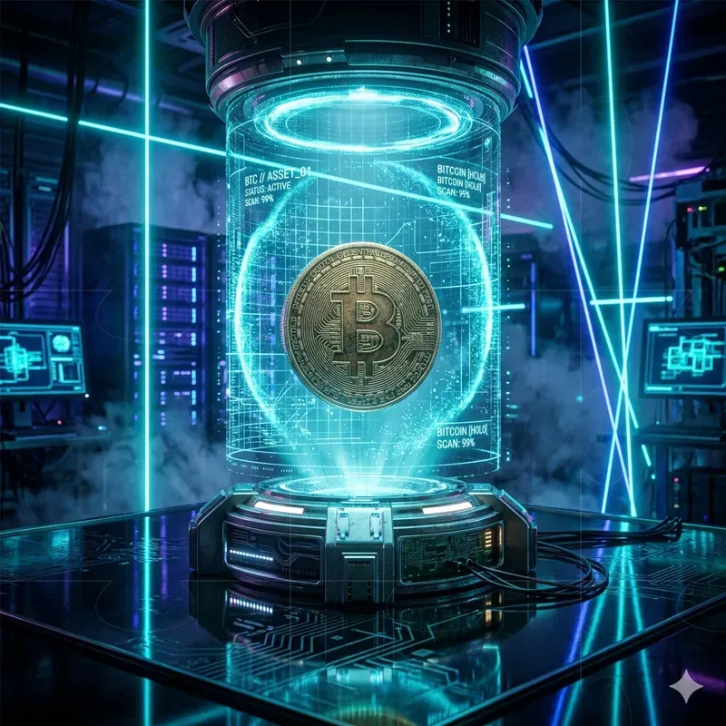 Cyberpunk Crypto Hologram Projectors
