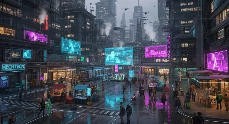 Steampunk Fantasy Cities