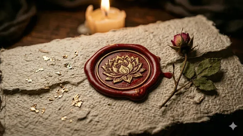 Botanical Wax Seal Impressions