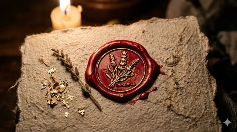 Botanical Wax Seal Impressions