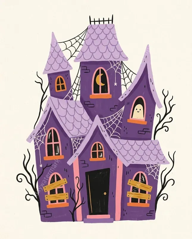 Crooked Charms Halloween Cliparts