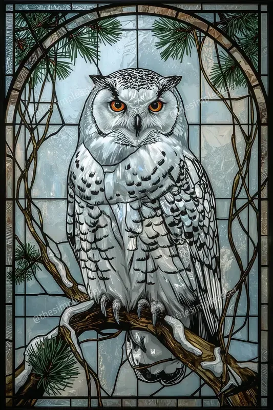 Art Nouveau Stained Glass