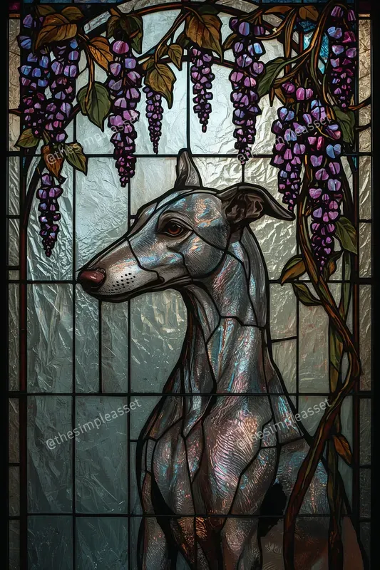 Art Nouveau Stained Glass